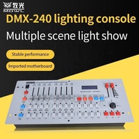 Console de contrôle d'éclairage MOWL DJ Equipment Disco 240, contrôleur DMX 512