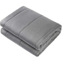 Couverture lestée ChamXue avec billes de verre, couverture de sieste unie, style européen et américain, vente en gros exclusive