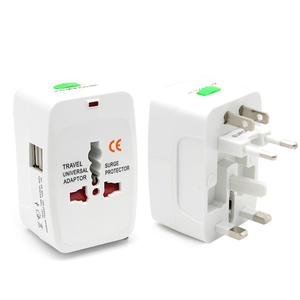 อะแดปเตอร์ปลั๊กสากลพร้อมพอร์ต USB 2 พอร์ต อะแดปเตอร์ชาร์จไฟ AC 2.1A อเนกประสงค์ ตัวแปลงไฟ AU US UK EU - Product Image 4