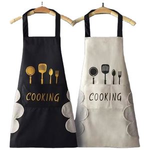XQ77 Cotton <b>Fabric</b> Apron With Logo Custom - Product Image 1