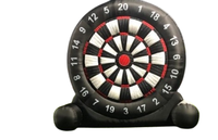 Jeu de sport gonflable de football avec fléchettes, en bâche PVC 0,55 mm, taille et couleur personnalisables, comprenant un souffleur et des kits de réparation