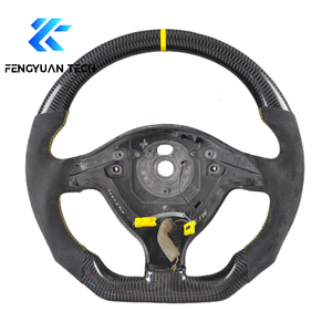 <span class=keywords><strong>Volante</strong></span> de Fibra de Carbono Forjado con LED Personalizado para Volkswagen VW <span class=keywords><strong>Golf</strong></span> 4 R32 <span class=keywords><strong>GTI</strong></span> MK4 16 Jetta Bora Skoda Octavia GLI 2009 2014 - Product Image 6