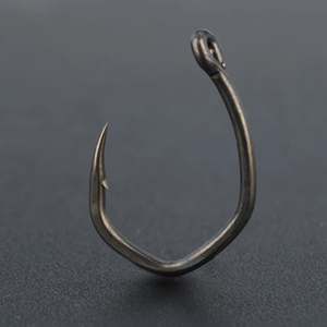 Hameçons de pêche à la carpe <span class=keywords><strong>HIRISI</strong></span>, à double fente, barbelés, revêtement PTFE Ise-ni, en acier haute teneur en carbone, tranchants, pour rivière et lac - Product Image 2