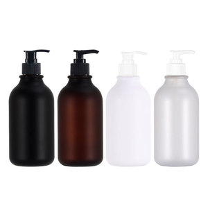 Minnie Plastic <b>Pump</b> <b>Bottles</b> 300ml 500ml For Shampoo Lotion Body Wash With Label Customizable - Product Image 4