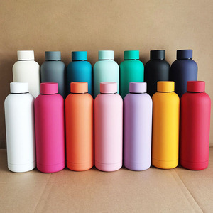 Nice Custom Print Logo Vacuum Insulated Kids School <b>Water</b> Bottle Stainless Steel Flask for Hot <b>Water</b> with Handle in <b>Bulk</b> - Product Image 2