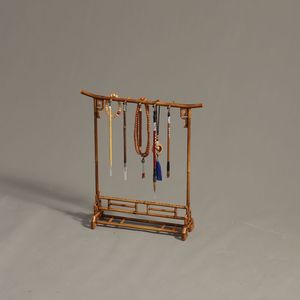Soporte para pinceles de bambú, soporte para bolígrafos de caligrafía, modelo recto plegable para escritorio Bj-9021 - Product Image 4