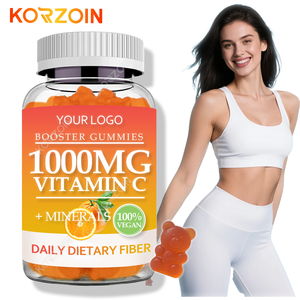 プライベートブランドのビタミンGミ―メーカー、カスタマイズ可能、砂糖不使用、高濃度ビタミンCグミ（顔用、透明感向上） - Product Image 1