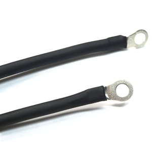 Câble de déconnexion de batterie 10AWG, terminal annulaire en cuivre étamé pour <span class=keywords><strong>marine</strong></span> et VR, assemblage de câbles d'alimentation VW-1 noir, personnalisé OEM - Product Image 2