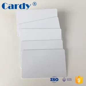 Carte vierge en PVC de puce RFID MIFARE Classic 1K 13.56MHz HF imprimable personnalisée en gros d'usine pour le contrôle d'accès