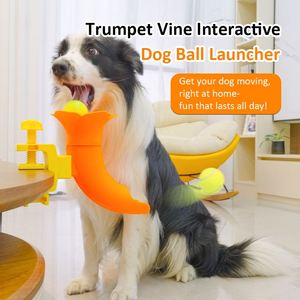 <span class=keywords><strong>Lanzador</strong></span> de <span class=keywords><strong>Pelotas</strong></span> de Tenis Automático para Mascotas, Ecológico y Moderno, Juguete Interactivo con Entrenamiento de Inteligencia para Perros, Juego Educativo - Product Image 1
