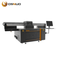 OSNUO Digital Inkjet Led Flatbed UV 1612 Printer Uv cetak dengan kamera CCD untuk koper kaca kayu akrilik
