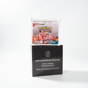 Caja de Acrílico Transparente Personalizada de Fábrica, Resistente a los Rayos UV, Apilable, para Cartas Pokémon - Product Image 2