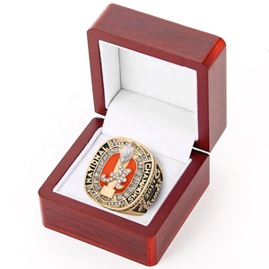2017 Ncaa Alabama Thủy Triều Màu Đỏ Vô Địch Nhẫn Chất Lượng Cao Phong Cách Giản Dị Hợp Kim Nhẫn Mạ Vàng Hot Bán Cho Các Trường Học Bộ Sưu Tập - Product Image 5