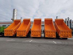 รถบรรทุกหนัก SAGMOTO 31-40 ตัน 6x4 ดีเซล สำหรับงานเหมือง ระบบเกียร์ธรรมดา มาตรฐานยูโร 5 ใหม่ - Product Image 2