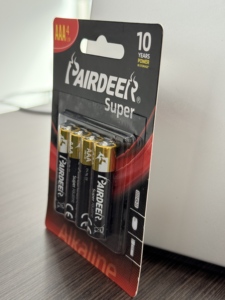 PAIRDEER Usage général Résistant aux fuites Cylindrique Fiable Privé Meilleur LabeL 1.5v Lr03 1.96Wh Pile alcaline - Product Image 2