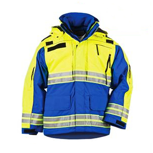 Uniforme <span class=keywords><strong>de</strong></span> vêtements <span class=keywords><strong>de</strong></span> travail <span class=keywords><strong>de</strong></span> sécurité jaune haute visibilité vêtements <span class=keywords><strong>de</strong></span> travail <span class=keywords><strong>de</strong></span> sécurité pour hommes Double couche avec doublure en polaire vestes <span class=keywords><strong>de</strong></span> sécurité <span class=keywords><strong>de</strong></span> patrouille <span class=keywords><strong>de</strong></span> sécurité - Product Image 2