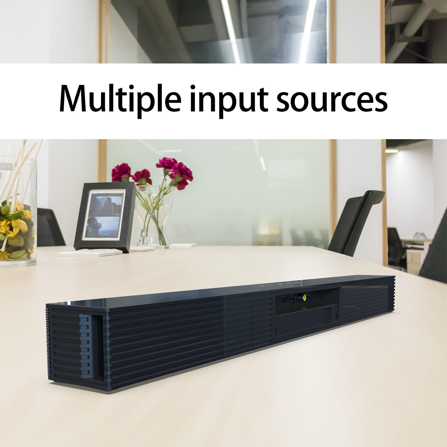 BS-18B Bluetooth Sound Bar 2.0 CH, 20W Wireless Speaker for Home