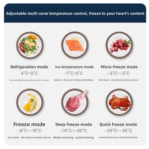 Congelador de Doble Puerta H <span class=keywords><strong>526L</strong></span>, Congeladores Horizontales de Gran Capacidad para Uso Doméstico y Comercial, Función de Congelación de Temperatura Única - Product Image 5