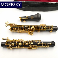MORESKY Professional Customizable C Key Oboe Semi-Automatic Style ABS Resin Body Cupronickel Silver/Gold/Nickel-Plate S01 3.28