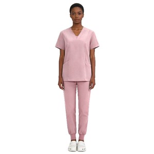 Men Medical <b>Scrub</b> Uniforms Split Set Breathable Woven Fabric Hospital Use - Product Image 4