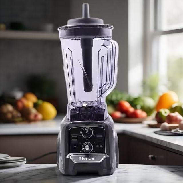 506A Factory ABS Commercial Blender with Egg Beater & Chopper 5.2L Capacity Electric Household & Car Use 5+ Speeds Ice Crusher