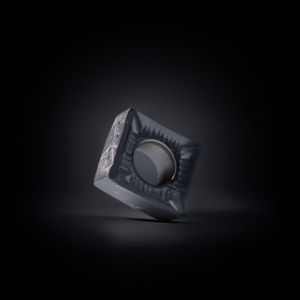 Plaquette de tournage Ttake CCGT aluminée à 80 degrés positifs pour l'usinage des métaux - Product Image 3