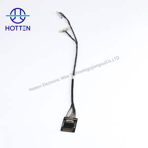 Коаксиальный кабель 46AWG + электронный жгут проводов 44AWG микро коаксиальный кабель в сборе для UAV (Дрон) разъем HRS DF56 30P + DF36 15P + FPCA - Product Image 1