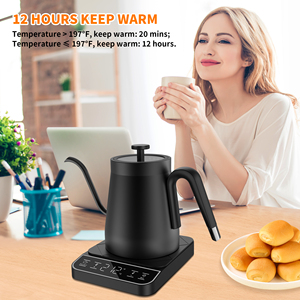 กาต้มน้ำอเนกประสงค์ 1200w กาต้มน้ำคอห่านสแตนเลสสำหรับชงกาแฟ - Product Image 2