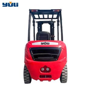 Empilhadeira a diesel pesada Yuli para canteiro de obras Empilhadeira de capacidade de carga 3,5 Ton diesel - Product Image 4