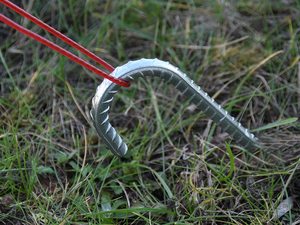 Piquets <span class=keywords><strong>de</strong></span> barres d'armature galvanisée sans rouille, crochets en forme <span class=keywords><strong>de</strong></span> J, ancre au sol, piquets <span class=keywords><strong>de</strong></span> tente en acier inoxydable, piquets <span class=keywords><strong>de</strong></span> <span class=keywords><strong>jardin</strong></span> <span class=keywords><strong>pour</strong></span> clôture - Product Image 5