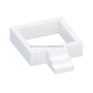 Piscine à balles intérieure colorée de forme carrée personnalisée pour enfants aire de jeu souple équipement - Product Image 1