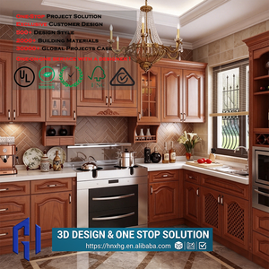 Ensemble de <span class=keywords><strong>cuisine</strong></span> modulaire personnalisé, designs modernes, <span class=keywords><strong>plan</strong></span> de <span class=keywords><strong>travail</strong></span> en marbre, armoires de <span class=keywords><strong>cuisine</strong></span> en MDF laqué PVC, prêt à assembler - Product Image 1