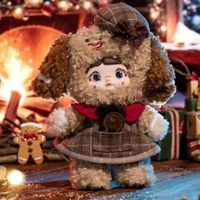 Authentique HI TOY Nommi Série Veille de Noël Merveilleuse Boîte Mystère en Peluche Figurine Décorative Modèle Boîte Mystère Tendance pour Cadeau