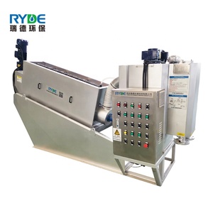 SS304/SS316 <span class=keywords><strong>Top</strong></span> qualité filtre presse à vis centrifugeuse déshydrateur à boues - Product Image 4