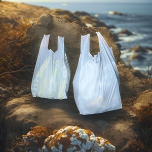 Venta al por mayor bolsas de transporte desechables PLA ecológicas nuevas multitamaño disponibles compostables duraderas para la venta de exportadores - Product Image 1