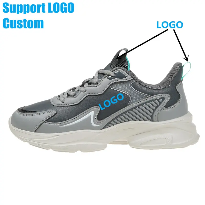 Wholesale Custom Sneakers Logo Design Men shoes custom Fashion Sneakers Men Walking Sport Running design Shoes for Men and Women