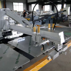 Độ chính xác cao Tự động bàn xoay quần áo bông dệt Màn hình máy in cho quá trình in ấn khác nhau - Product Image 4