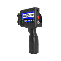 Impresora de Inyección de Tinta Portátil de Mano, Mini, de 12.7 mm, Secado Rápido, Pantalla Táctil de 4.3 Pulgadas, 7.4 V, en Oferta