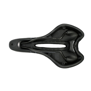 Asiento de cuero para <span class=keywords><strong>bicicleta</strong></span> para hombre y <span class=keywords><strong>mujer</strong></span>, cojín suave, acolchado, hueco, de cuero PU - Product Image 3
