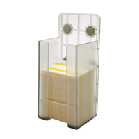 Gran oferta, caja de almacenamiento de carrete SMT de 12/24mm, PET gris, ESD, soporte de cinta de empalme magnético seguro, montaje electrónico, portador de carrete apilable