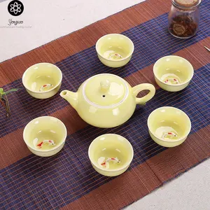 Роскошный фарфоровый кофейный чайный набор с золотым декором, керамический чайный набор и чашка, 8 шт.