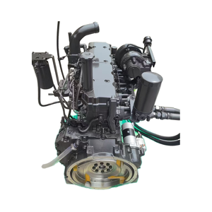 Ensamblaje de motor de excavadora diésel 6D107 Qsb6.7 Conjunto de motor de para excavadora de dos piezas - Product Image 3