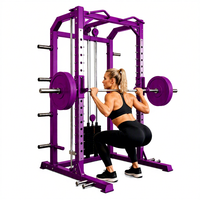 Machine à Squat Professionnelle à Charge de Plaques en Acier pour Entraînement des Cuisses et Musculation en Salle de Sport – Fournisseur d'Usine