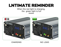Chargeur de batterie universel 600W pour cyclomoteur électrique E-Bike Power-Adjustable 3Pin DC Connector 220V Input Lithium Li-Ion Light