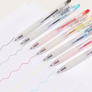 Custom Best Sale 0.7mm <b>Colorful</b> Retractable Ballpoint <b>Pen</b> Plastic Comfort Rubber Grip Office Student Stationery Supplies Smooth - Product Image 2