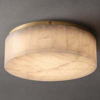 Plafonnier en pierre d'albâtre, éclairage encastré personnalisé en marbre naturel, luminaire de plafond pour chambre, projet résidentiel, rénovation d'hôtel