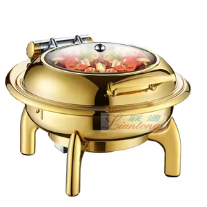 Réchaud Température Constante Chauffage Acier Inoxydable Self Service Hôtel Restaurant Buffet Réchaud - Product Image 5