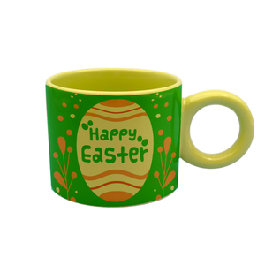Tazze da Caffè in Ceramica Stile Classico GZYSL, Design Creativo Fatto a Mano con Manico Ondulato per Uso con Acqua, Origine Guangdong - Product Image 3