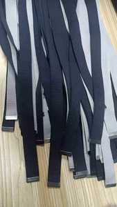 Custom Flat Hoodie Drawcord Lace Braided Cotton Polyester Rope Tipped Hoodie <b>Drawstring</b> with Metal Silicone Trip for Clothes - Product Image 2