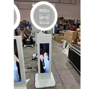 IPad Selfie Photo Booth Màn hình <span class=keywords><strong>LCD</strong></span> máy ảnh và máy in photobooth gương cho Đảng - Product Image 3